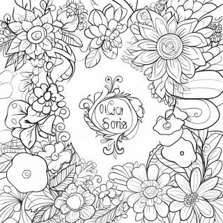 Inspirational Bible Verse Coloring Page | Faith coloring page