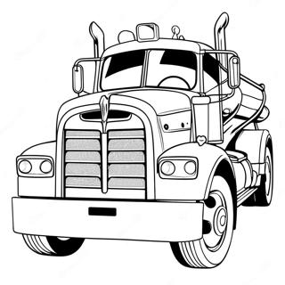 Mack Cars Coloring Page | Mack Cars coloring page