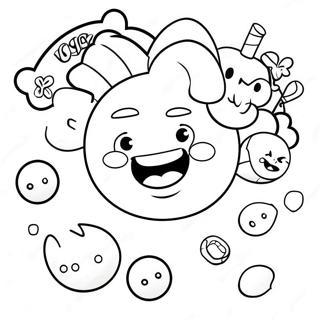 Candy Crush Logo Coloring Page | Candy Crush coloring page