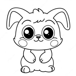 Cute Mal Character Coloring Page | Mal coloring page
