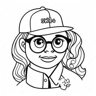 Swag Coloring Page | Swag coloring page