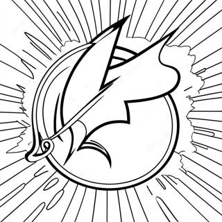 Tampa Bay Lightning Logo Coloring Page | Tampa Bay Lightning coloring page
