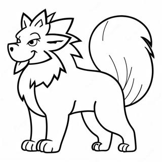 Arcanine Fargeleggingssider
