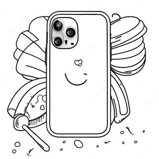 iPhone 13 Coloring Page | iPhone 13 coloring page