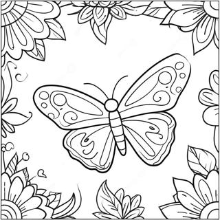 Butterfly Coloring Page | Butterfly Page coloring page