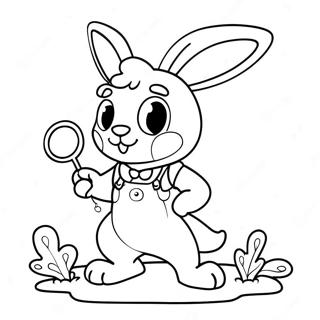 Super Rabbit Boy Coloring Page | Super Rabbit Boy coloring page