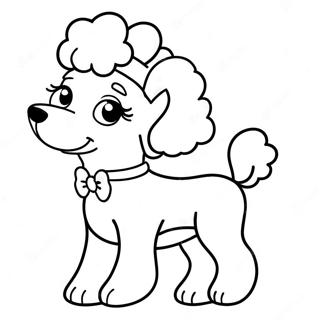 Poodle Coloring Pages
