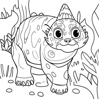 Hidden Animal Coloring Page | Hidden coloring page