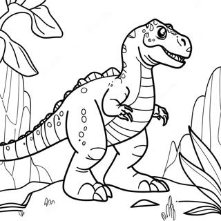 Indominus Rex Coloring Page | Indominus Rex coloring page