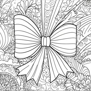 Bow Coloring Page | Bow coloring page