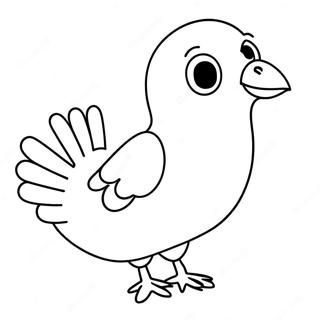 Funny Pigeon Mo Willems Coloring Page | Pigeon Mo Willems coloring page