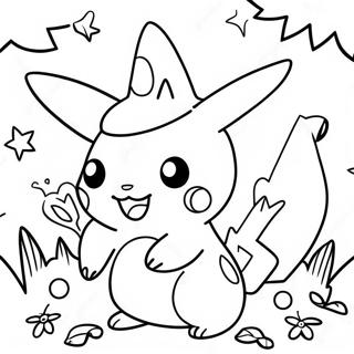Pokemon Halloween Coloring Page | Pokemon Halloween coloring page
