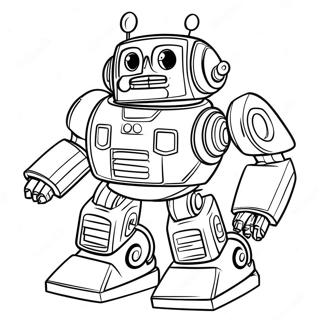 Rescue Bot Coloring Page | Rescue Bot coloring page