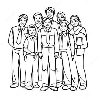 Mormon Fargeleggingsark | Mormons sider fargeleggingsside
