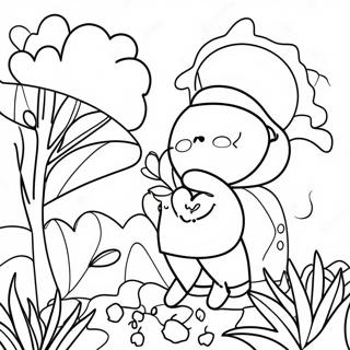 February Coloring Page | February coloring page