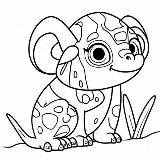 Colorful PNG Animal Coloring Page | PNG coloring page