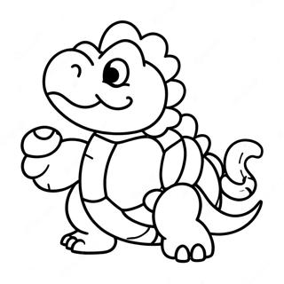 Koopa Coloring Page | Koopa coloring page