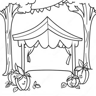 Sukkot Coloring Page | Sukkot coloring page