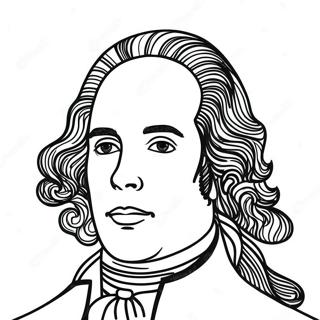 Hamilton Coloring Page | Hamilton coloring page