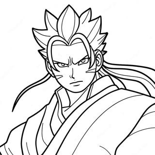 Rengoku Coloring Page | Rengoku coloring page