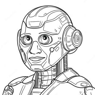 AI Generator Coloring Page | AI Generator coloring page