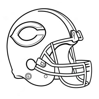 Chicago Bears Logo Coloring Page | Chicago Bears coloring page