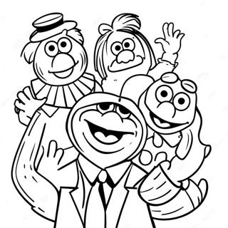 Muppets Coloring Page | Muppets coloring page