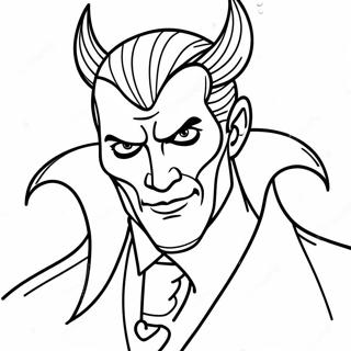 Evil Villain Coloring Page | The Bad Guys coloring page