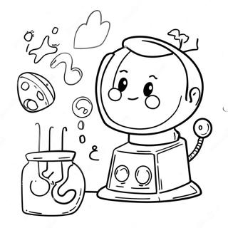 4th Grade Science Experiment Coloring Page | 4th Grade coloring page