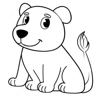Simple for Seniors Animal Coloring Page | Easy for Seniors coloring page