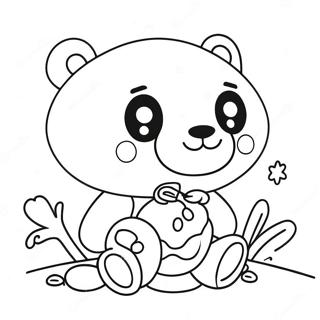 Rilakkuma Cinnamoroll Fargeleggingssider
