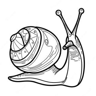 Snail Coloring Page | Snail coloring page