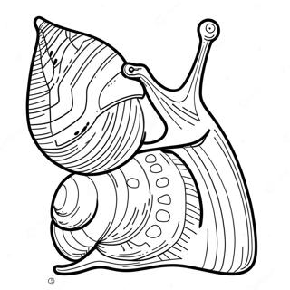 Caracol Páginas para Colorir