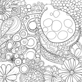 Dot Arts Coloring Page | Dot Arts coloring page