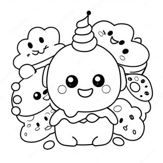 Num Noms Coloring Page | Num Noms coloring page