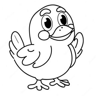 Chica Coloring Page | Chica coloring page
