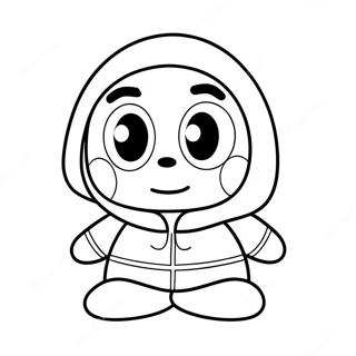 Shy Guy Coloring Page | Shy Guy coloring page