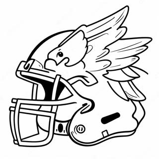 Philadelphia Eagles Logo Coloring Page | Philadelphia Eagles coloring page