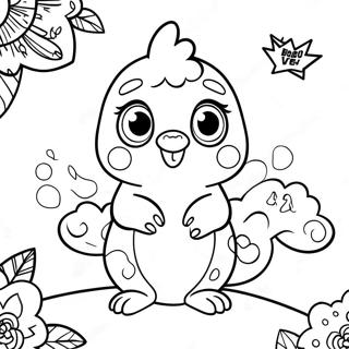 Hatchimal Coloring Page | Hatchimal coloring page