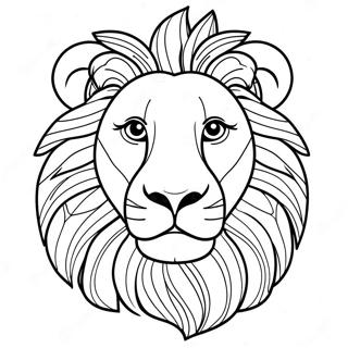 Leo the Lion Coloring Page | Leo coloring page