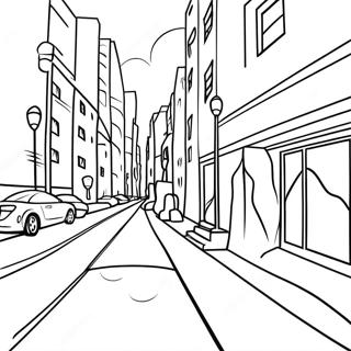 Cool Urban Street Art Coloring Page | Dope coloring page