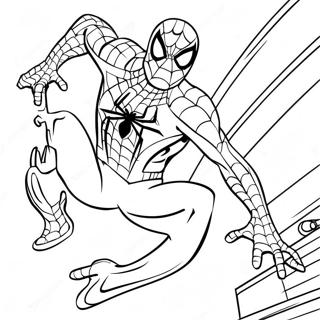Spider Man Ausmalbild | Spider Man und Hello Kitty Ausmalbild