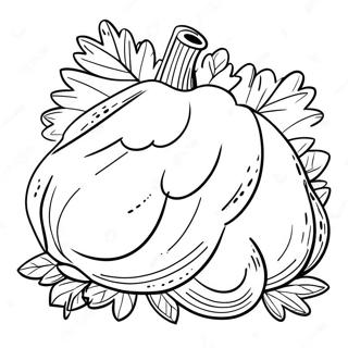 Cornucopia Halaman Mewarnai