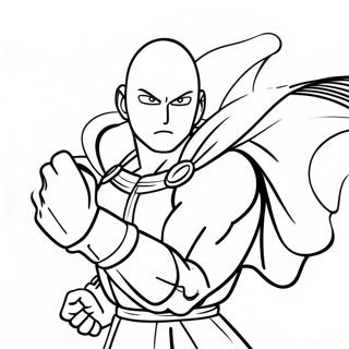 One Punch Man Coloring Page | One Punch Man coloring page