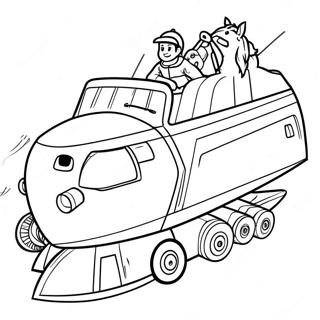 Rescue Riders Coloring Page | Rescue Riders coloring page