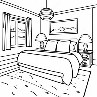 Kamar Halaman Mewarnai