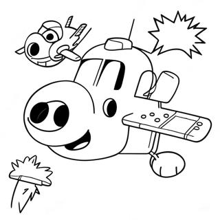 Super Wings Coloring Page | Super Wings coloring page