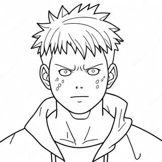 Jujutsu Kaisen Coloring Page | Jujutsu Kaisen coloring page