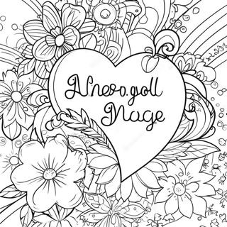 Joyful Bible Verse Coloring Page | Scripture coloring page