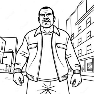 GTA Coloring Pages